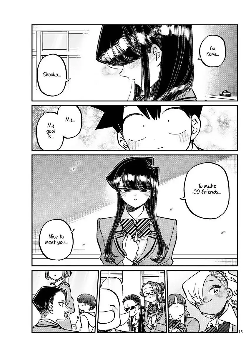 Komi-san wa Komyushou Desu Chapter 325 15